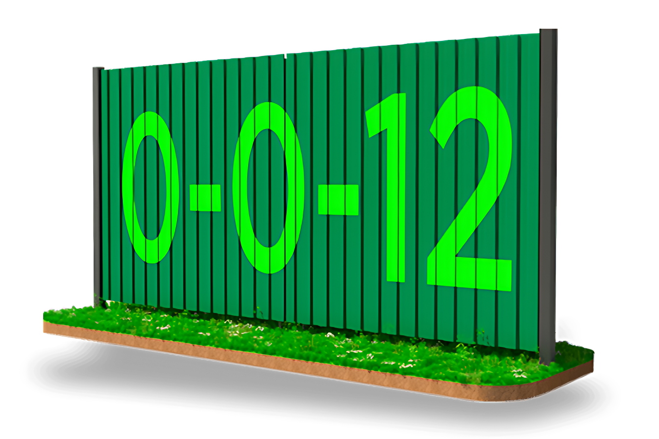 Забор под ключ в рассрочку