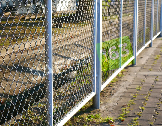 Фотография забора с участка