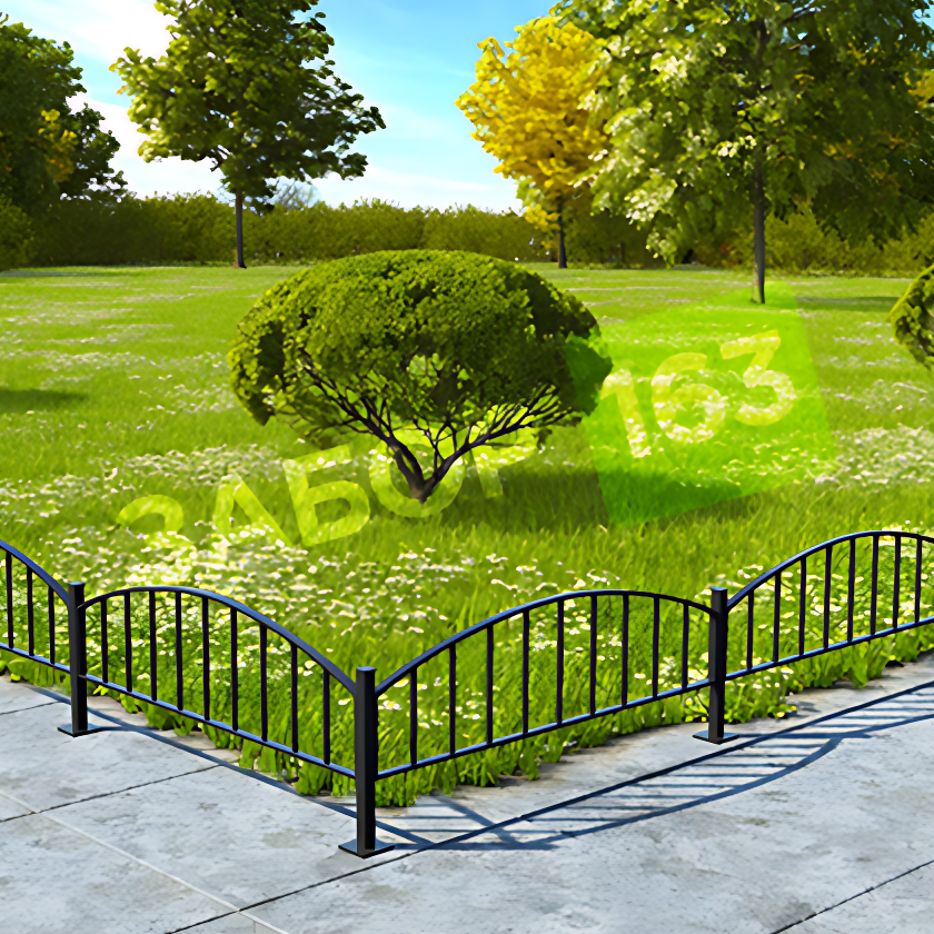 Зелёный забор